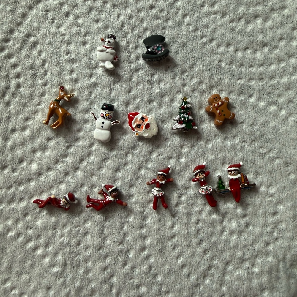 Origami Owl Christmas Charm Set - RARE